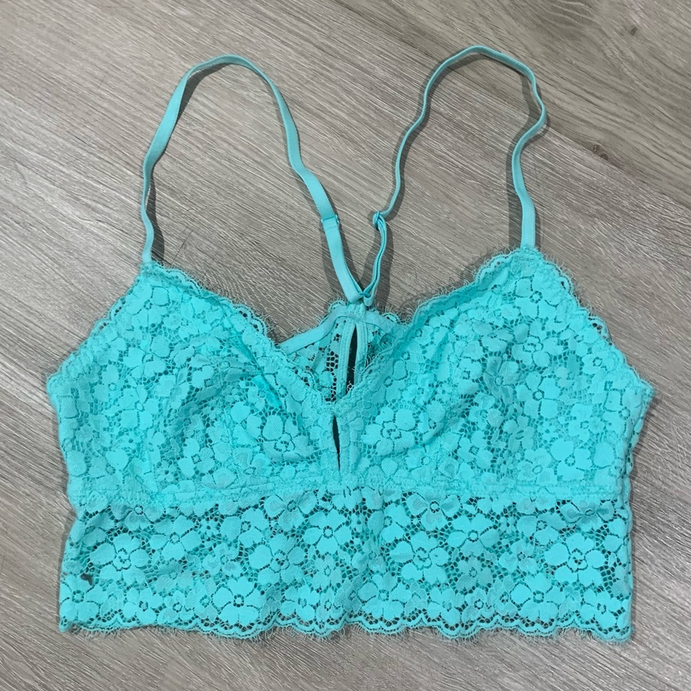 Aerie Romantic Lace Longline Bralette